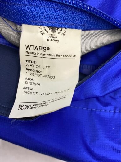 商品画像：ナイロンジャケット/1/ナイロン/BLU/112SPDT-JKM03 4