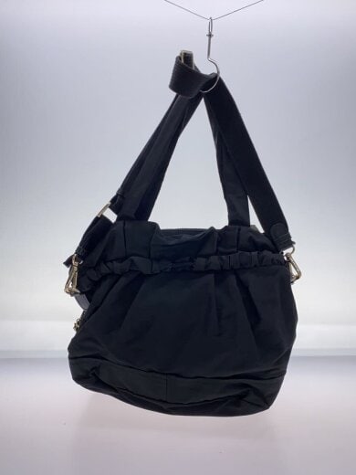 商品画像：ショルダーバッグ/ナイロン/BLK 3