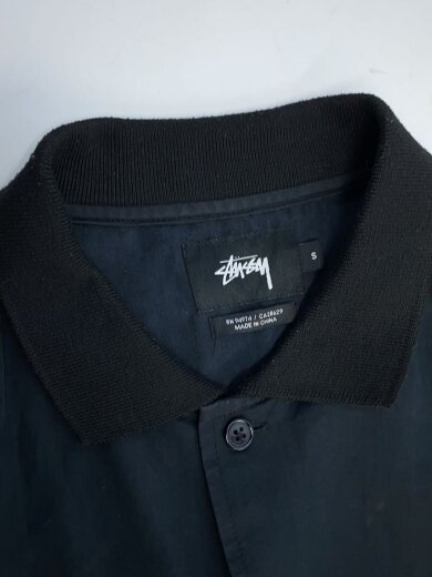 商品画像：半袖シャツ/S/ポリエステル/BLK/無地/111880-001 6