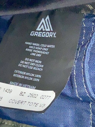 商品画像：トートバッグ/ナイロン/NVY 5