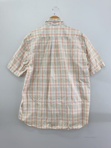 商品画像：90s/USA製/紺タグ/半袖シャツ/L/コットン/ホワイト/チェック// 2