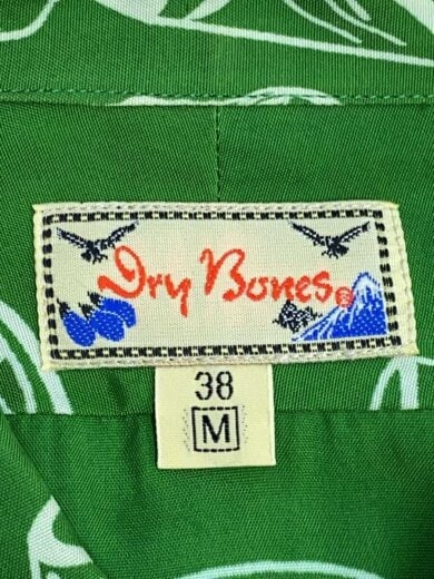 商品画像：アロハ/ハワイアン/長袖シャツ/M/レーヨン/GRN 3