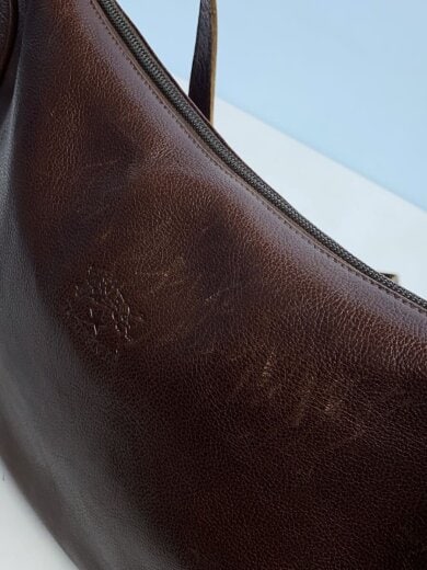 商品画像：ショルダーバッグ/レザー/BRW/無地 7