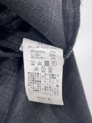 商品画像：半袖シャツ/M/ポリエステル/GRY/24SS-S03// 4