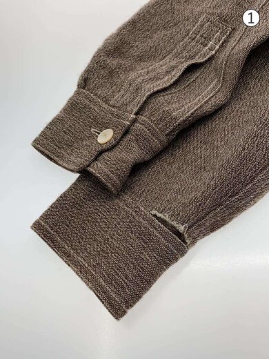 商品画像：長袖シャツ/15/ウール/BRW/LOT.103// 5