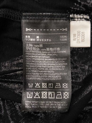 商品画像：ポロシャツ/M/コットン/BLK/DY7300// 4