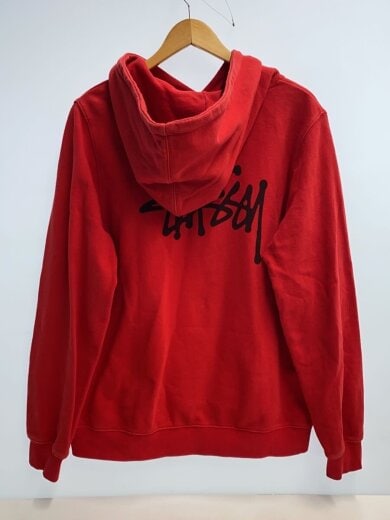 商品画像：パーカー/S/コットン/RED/バックプリント 2