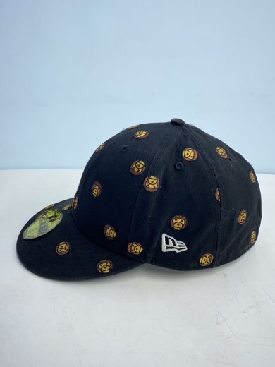 商品画像：キャップ/7 1/2/コットン/BLK/総柄/メンズ// 2