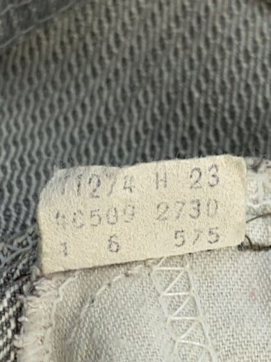 商品画像：80s/ボトム/34/コットン/GRY/ストライプ/40509-2730 6