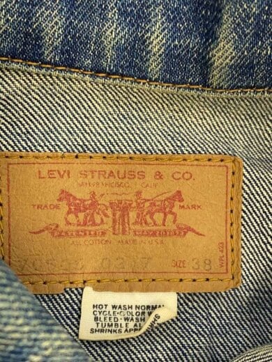 画像：Levi’sGジャン/38/デニム/IDG4