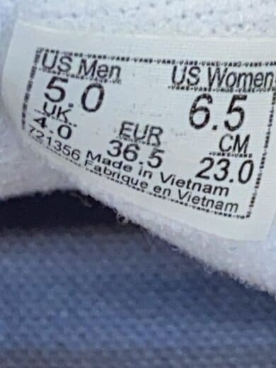 商品画像：ローカットスニーカー/23cm/WHT/721356 5