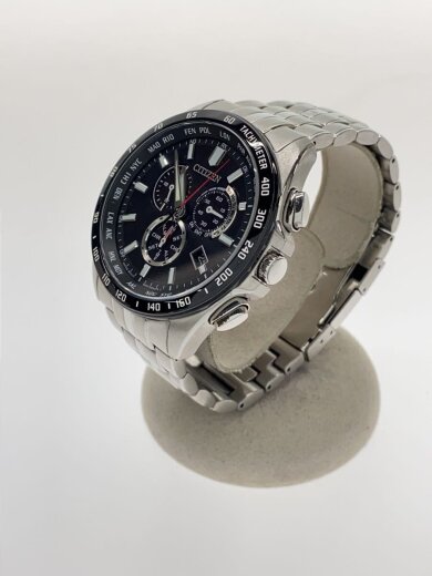 商品画像：クォーツ腕時計/アナログ/ステンレス/BLK/SLV/E660-S119936// 2