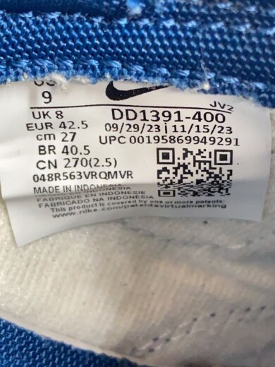 商品画像：DUNK LOW_ダンク ロー/27cm/NVY 5