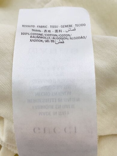 商品画像：Tシャツ/S/コットン/CRM 5