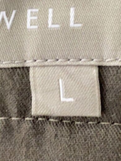 商品画像：スラックスパンツ/L/リネン/KHK 5