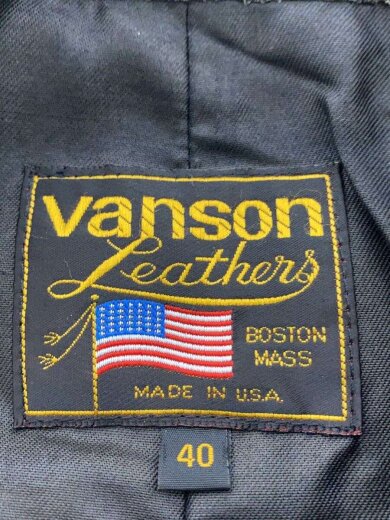 商品画像：レザージャケット・ブルゾン/40/レザー/BLK 3