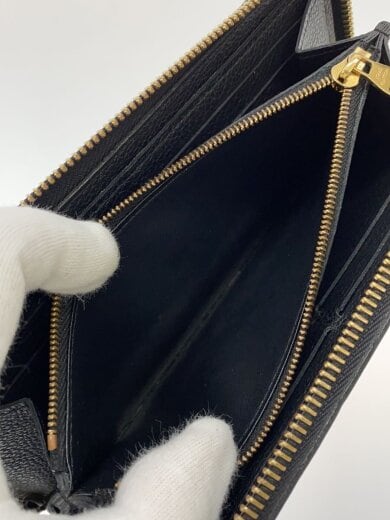 商品画像：ジッピー・ウォレット_モノグラム・アンプラント/牛革/BLK/レディース// 5