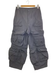 23AW P-Staind/ナイロカーゴパンツ/48/ナイロン/BLK/A10503