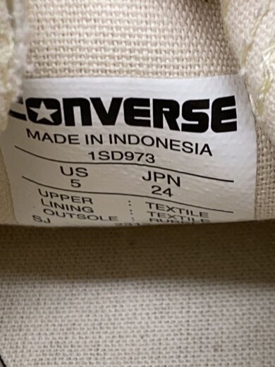 商品画像：ALLSTAR TREKWAVE BS HI/ハイカットスニーカー/24cm/WHT/キャンバス/1SD973 5