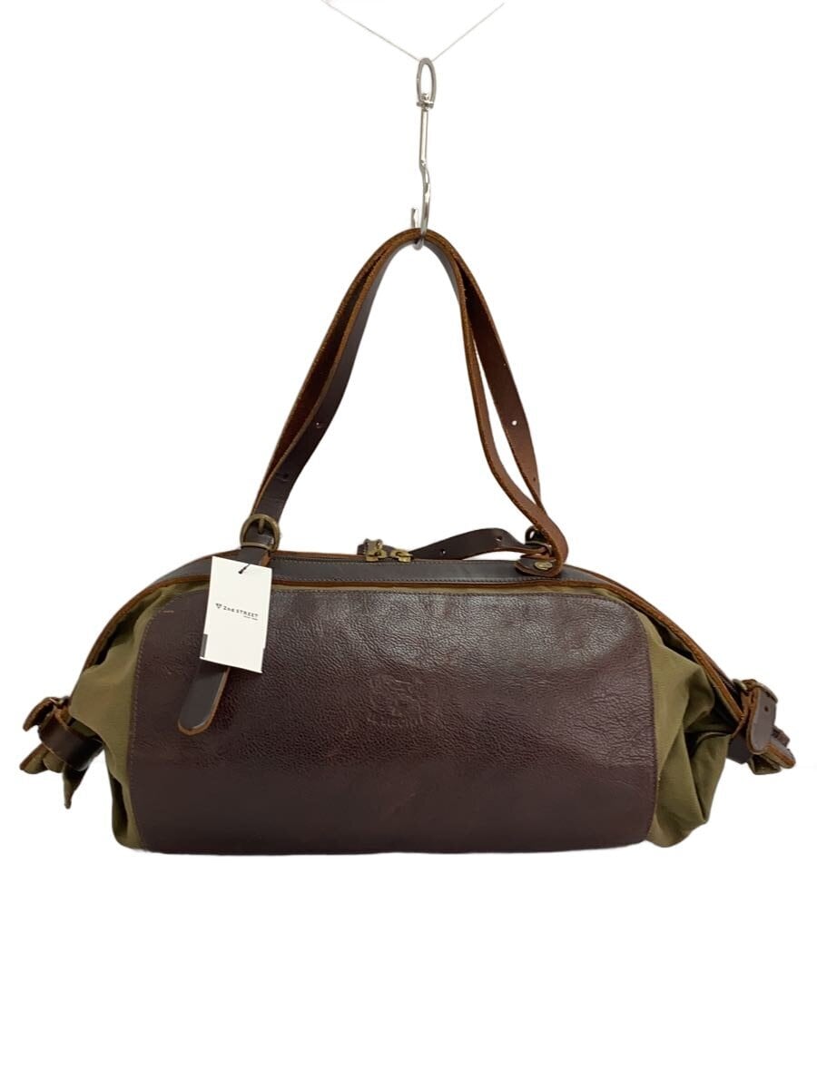 IL BISONTE / ボストンバッグ/レザー/BRW