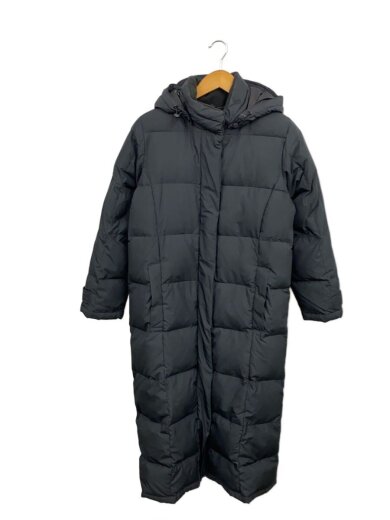 商品画像：ロングダウンジャケット/XS/ポリエステル/BLK/006 2552 1