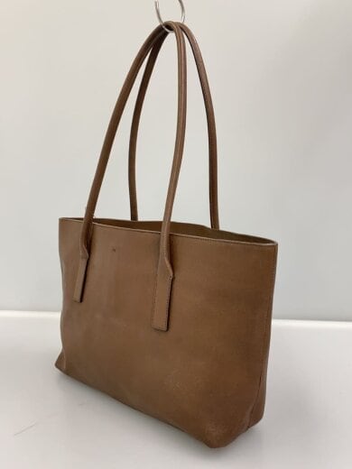 商品画像：トートバッグ/レザー/BRW/無地/BR0762/角擦れ有 2