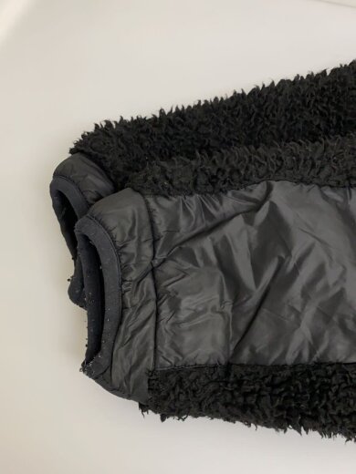 商品画像：ボアフーディ/ジャケット/L/ポリエステル/BLK/無地 5