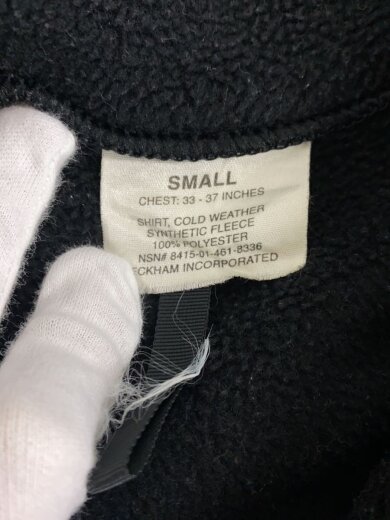 商品画像：ECWCS GEN2 Polartec Fleece Jacket/フリースジャケット/S/ポリエステル/BLK 4