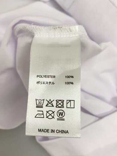 商品画像：ポロシャツ/L/ポリエステル/WHT 4