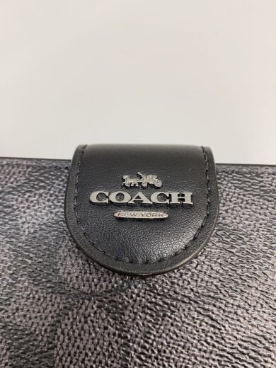 商品画像：ミディアムコーナージップウォレット・シグネチャー/PVC/BLK/総柄/レディース/CW786 3