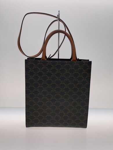 商品画像：ショルダーバッグ/レザー/BRW/総柄 3