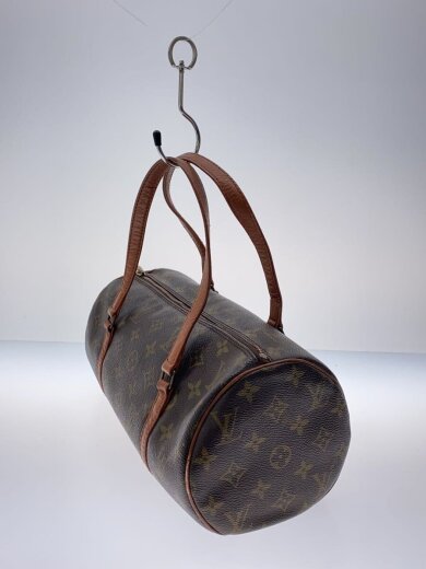 商品画像：1)パピヨン30_モノグラム・キャンバス/PVC/BRW/モノグラム 2