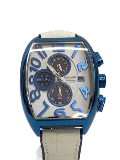 商品画像：ソーラー腕時計/アナログ/レザー/WHT/WHT/DPS38 1