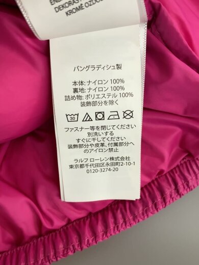 商品画像：タグ付/ブルゾン/160cm/ナイロン/PNK/無地 4