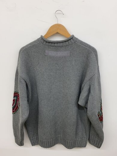 商品画像：25FW/Paisely Sニット・セーター(厚手)/L/コットン/GRY/WDS-O-CLCL-25-Q3-KN 2