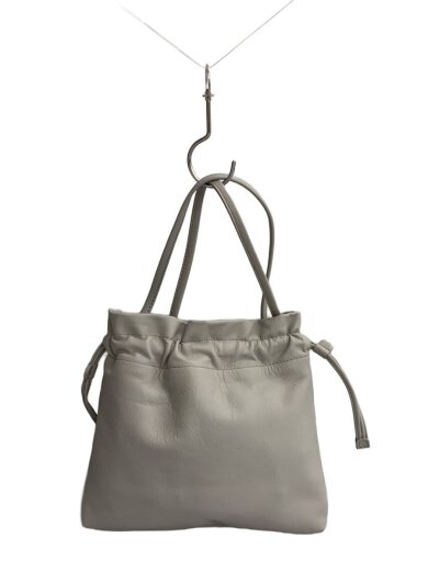 商品画像：ショルダーバッグ/レザー/GRY/無地 1