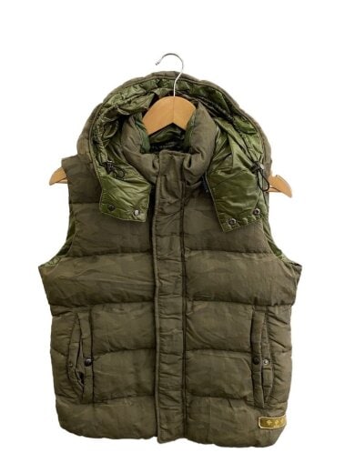 商品画像：ダウンベスト/--/ナイロン/KHK/カモフラ/MTA13A4198// 1