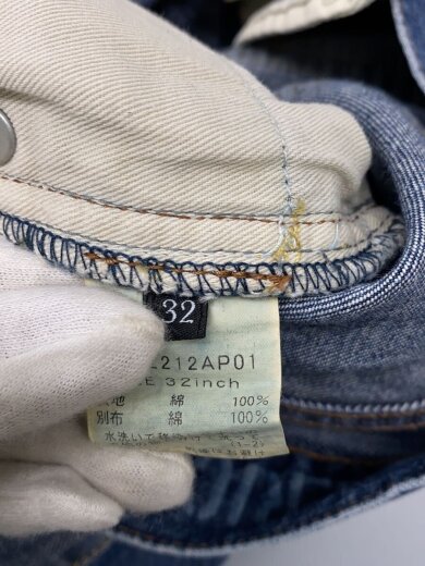 商品画像：スクラッチフレアデニム/ボトム/32/コットン/NVY/02212ap01// 5