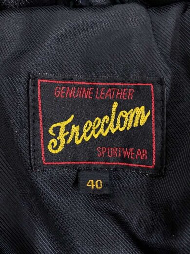 商品画像：ダウンジャケット/40/牛革/BLK/無地 3