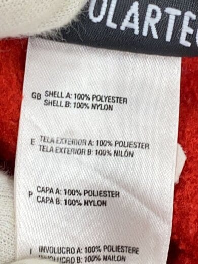 商品画像：フリースジャケット/XL/ポリエステル 4