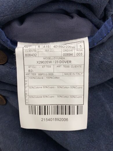 商品画像：テーラードジャケット/--/コットン/NVY/x2902ew 4