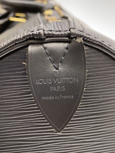 画像：LOUIS VUITTONキーポル50_エピ/レザー/BLK5