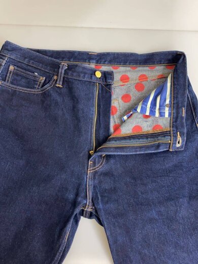商品画像：skateboard/TRICOLOR SPECIAL/BAGGY/38/デニム/NVY/A2316-0010// 3