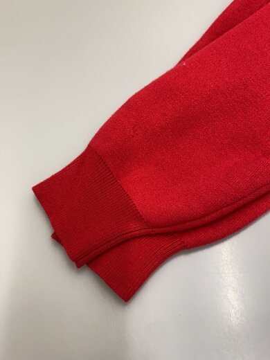 商品画像：OVER KNIT HOODIE/ジップパーカー/FREE/ポリエステル/RED/030HAZ70-3741// 5