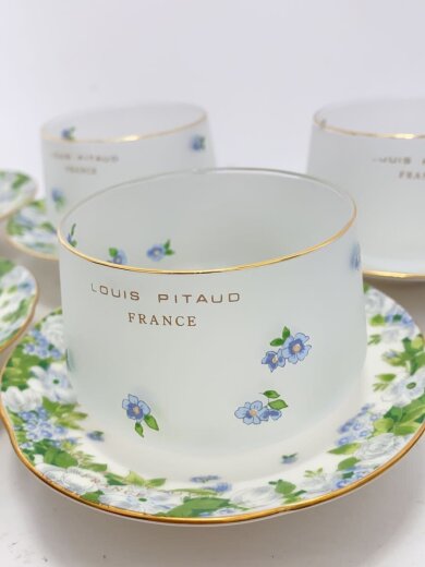 商品画像：カップ&ソーサー/5点セット/WHT// 2