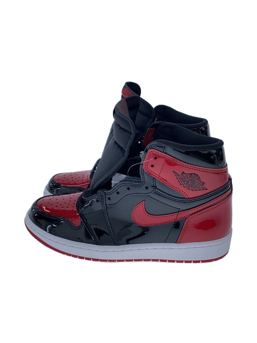 NIKE / ハイカットスニーカー/26.5cm/RED/エナメル/555088-063