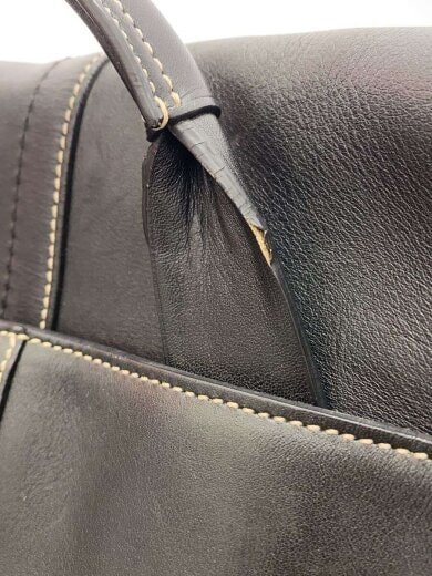 商品画像：ショルダーバッグ/レザー/BLK/無地 8