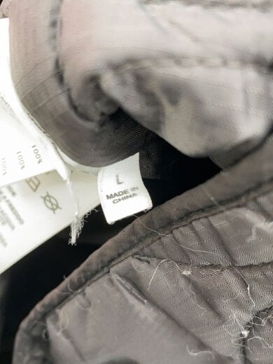 商品画像：キルティングジャケット/L/ナイロン/BLK/無地/PCM20JO1A-NY001-99 4