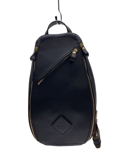 商品画像：リュック/レザー/BLK/無地 1