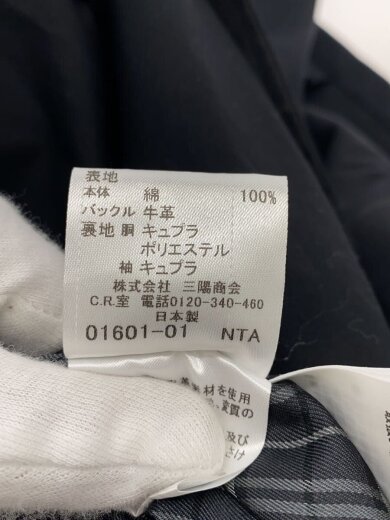 商品画像：トレンチコート/L/コットン/BLK/D1A61-505-09 4